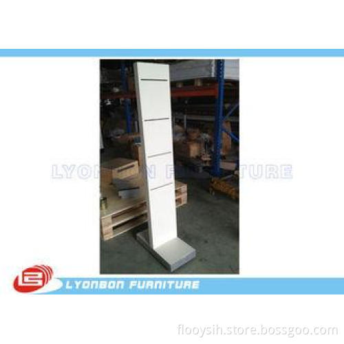 White Wooden Display Racks For Shop